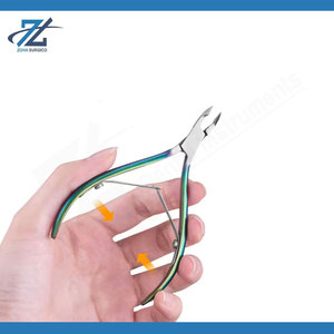 Professional Stainless Steel Manicure Pedicure Set with <b>Cuticle</b> Nipper Nail Pusher Ingrown Toenail Cutter Luxury Nail Care <b>Tools</b> - Product Image 6