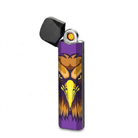 Briquet USB rechargeable ultra-mince 2026 – Appareil portable pour accessoires de fumeur