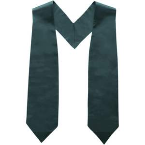 2025 2025 Color sólido liso Graduación Honor Estola Fajas Suministros para fiestas para graduaciones - Product Image 2