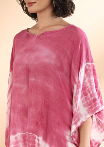 High Quality Designer Rayon <b>Kaftan</b> Tie Dyed <b>Summer</b> Daily Wear Regular Fit Sweetheart neck at Best Price by Supplier - Product Image 5