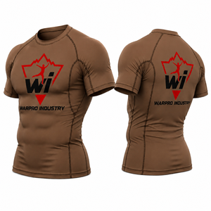 T-shirt de protection anti-UV à manches courtes de haute qualité pour le surf, la course à pied, la gym et les activités de plein air - Product Image 3