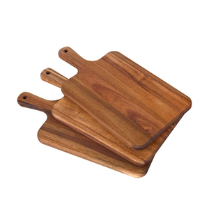 Planche à découper multifonctionnelle en bois d'acacia, best-seller RTS, pour boucher, entrepôt USA, outils de cuisine en gros - Product Image 1