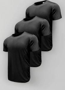 Camiseta Deportiva para Hombre, Transpirable, de Malla de Nido de Abeja, que Absorbe la Humedad, de Polialgodón, de Secado Rápido, para Verano - Product Image 2