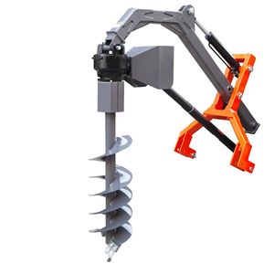 48\" Hydraulic Assist <b>Post</b> Hole <b>Digger</b> with 12\" Auger and PTO Shaft TMG TPD12 Model - Product Image 6