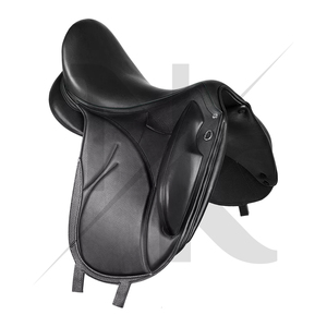 Silla de Doma de Contacto Cercano de Lujo – Cuero Premium con Revestimiento de Piel de Toro y Forro de Lana, Productos de Equitación Inglesa de la India - Product Image 2