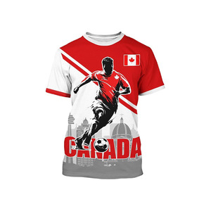 Camiseta de Fútbol Sublimada para Hombre, Cuello Redondo, Manga Corta, Transpirable, de Malla, para Verano, Corte Regular, Personalizable para Equipos, de Secado Rápido - Product Image 5