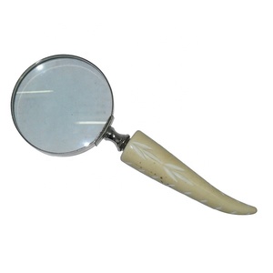 2025 Indian Vintage Design Eye Glass Lupa Aplicación de lectura antigua Venta al por mayor Bronce Vintage Latón ABS Metal - Product Image 1