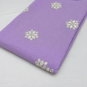 Tela de Chifón Bordada Malty Dobby, 100% Poliéster, Transpirable, Ecológica, para Bodas, Color Personalizado, Suministro Textil, Exportaciones - Product Image 5