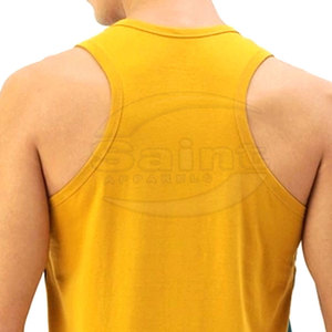 เสื้อกล้ามผู้ชาย SAINT APPARELS สีพื้น แห้งเร็ว ระบายอากาศดี สไตล์ลำลอง คุณภาพสูง ขายดี - Product Image 5