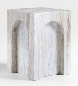 Mesa auxiliar de mármol de estilo moderno de mediados de siglo para sala de estar B2B India - Product Image 1