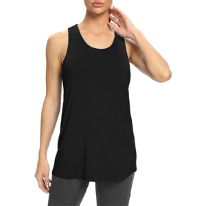 <b>Stretch</b> Fabric Womens Yoga Tops Custom Crop Gym Shirt Breathable Activewear For Yoga Practice And Workout Sessions - Product Image 2