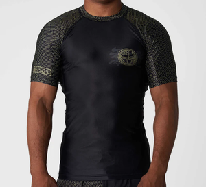Camiseta de Compresión MMA Rash Guard para BJJ 2026 Lisa de Manga Corta Transpirable UPF50+ de Secado Rápido Sin Gi - Product Image 3