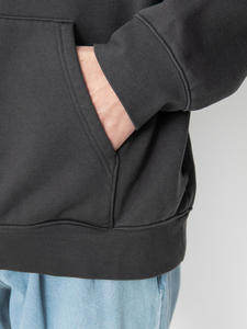 High Quality 100 Percent Cotton Heavyweight <b>Hoodie</b> <b>Plain</b> Dyed Embroidered Winter Pullover for Men - Product Image 6