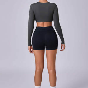 Ropa Deportiva Cómoda, Transpirable y Ligera para Gimnasio, Top de Yoga para Mujer, Ropa Deportiva Activa, Servicio OEM, Precio Bajo, en Stock - Product Image 6