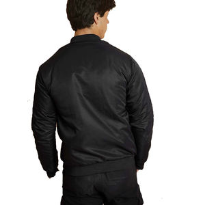 High Quality Zipper Style Waterproof Bomber <b>Jackets</b> 2026 Latest Design 100% Polyester Fabric Stand Collar Men's Bomber <b>Jackets</b> - Product Image 2