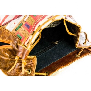 LW Vintage Style Fashionable Custom High Quality Leather Women <b>Backpack</b> With Low MOQ Genuine Product - Product Image 5