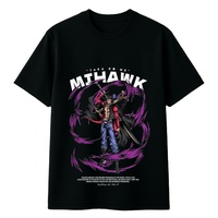 T-shirt graphique unisexe en coton |   Impression sur le thème des dessins animés d'aventure |   Fabricant de vêtements sur mesure OEM/ODM