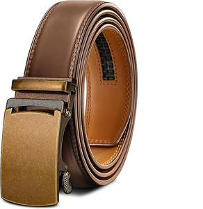 Ceintures habillées réversibles pour hommes OEM, en cuir véritable imprimé crocodile de haute qualité, personnalisables, avec boucle en alliage, double face - Product Image 1