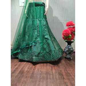 Most Beautiful Multi-Work <b>Traditional</b> <b>Chinese</b> <b>Clothing</b> Elegant Lehenga Choli - Product Image 1