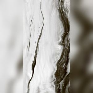 Premium Dark Grey Marble Look Ceramic Tiles High Gloss Finish Water Proof Non Slip Large Format Home <b>Decor</b> Goods - Product Image 2