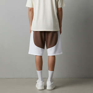 Summer Casual Wear High Quality Solid Fashionable Sun Fade Wash Breathable Eco-Friendly Gym Quick Dry <b>Elastic</b> Waist shorts - Product Image 3