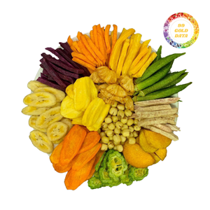 Premium Vacuum Fried <b>Dried</b> VF Mixed Fruit <b>Vegetable</b> Chips For Wholesale - Product Image 4