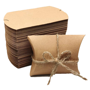 Vietnam Factory's Eco-Friendly Custom Print Die-Cut Pillow <b>Box</b> <b>Small</b> <b>Gifts</b> and Jewelry Party Favors - Product Image 1
