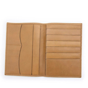Custom Genuine leather RFID Passport Wallet Travel Organizer Slim Holder Multiple <b>Card</b> Compartments Personalized Branding - Product Image 1
