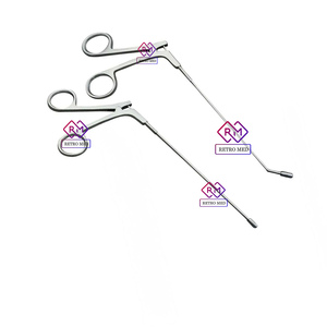 Pinces à sinus (lot de 2) – Instruments chirurgicaux ORL – Punch de coupe champignon avec revêtement noir – Réutilisables – BY MEDICAB INSTRUMENTS - Product Image 1