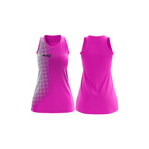 Uniforme de Netball Personalizado por Sublimación |   Uniforme de Netball Sublimado con Logotipo, Nombre y Número del Equipo |   Poliéster Transpirable - Product Image 4