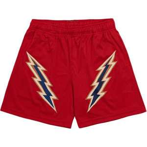 Shorts de sport pour hommes personnalisés OEM, en toile solide respirante, avec taille élastique, séchage rapide, style streetwear, en maille premium - Product Image 1