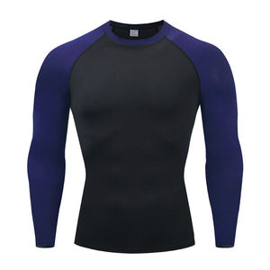 <b>Mens</b> Fitness <b>Compression</b> <b>Shirt</b> Quick Dry Breathable Sportswear <b>Shirt</b> Slim Fit Running Exercise Workout Clothing - Product Image 4