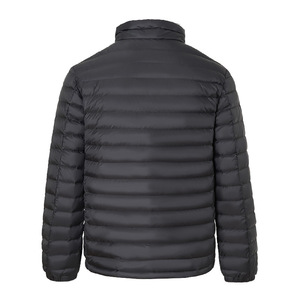 Men Winter Puffer Jacket Warm Quilted Padded Outerwear Lightweight Casual Zip Up Jacket Custom Wholesale Manufacturer - Product Image 2