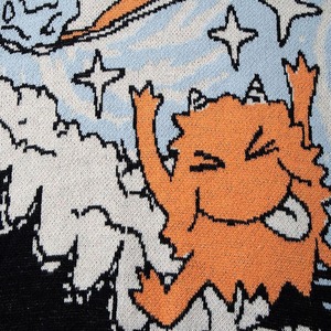 Service OEM - Pull en tricot pour homme, col rond, manches longues, motif, tricot d'hiver avec logo personnalisé - Product Image 3