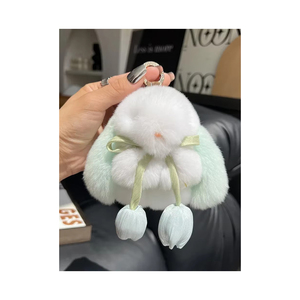Porte-clés Koala en Peluche Mignon, Pendentif Animal de Dessin Animé, Jouet Doux en Forme 3D - Product Image 2