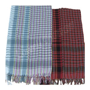 Stylezee Unisex Cotton Arafat Scarves Small Star Design Traditional Keffiyeh Shemagh <b>Wrap</b> Lightweight Breathable Fashion <b>Head</b> - Product Image 4
