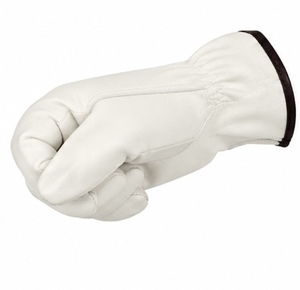 Gants de travail en cuir grainé de qualité supérieure, antidérapants, résistants à la chaleur, durables, respirants, sans latex, pour la construction, l'entrepôt et les travaux généraux - Product Image 2