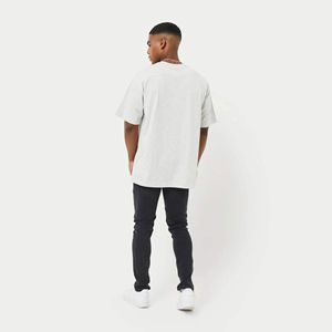 Nuevas Camisetas de Manga Corta para Hombre, 100% Algodón Tejido, Ecológicas, Transpirables, Lisas, Personalizables, Precio al por Mayor - Product Image 3