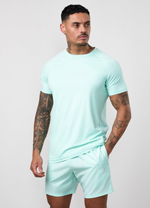 Camisetas de Manga Corta Tejidas para Hombre, Cuello Redondo, Color Sólido, Casuales, Personalizables con Logotipo, Poliéster/Algodón, Secado Rápido y Transpirables - Product Image 5