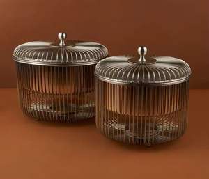 Juego de Recipientes para Calentar Comida de Acero Inoxidable Negro Mate con Soporte Perforado y Tapa de Cúpula para Buffet y Catering - Product Image 6