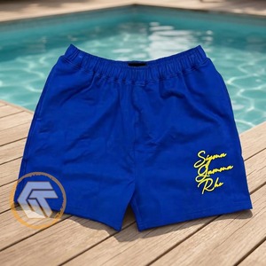 Shorts en polyester sublimés personnalisés Sigma Gamma Rho, vêtements grecs de haute qualité pour femmes, respirants - Product Image 2