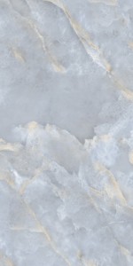 Carreaux de sol en porcelaine polie Calliope Blue 600x1200mm, aspect marbre, antidérapants, pour intérieur, salon, salle de bain, centre commercial - Product Image 4
