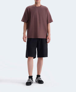 Camiseta de Algodón Lisa de 180 g/m² para Hombre, Talla Grande, Personalizada con Logotipo Estampado, Manga Corta, Venta al por Mayor - Product Image 1