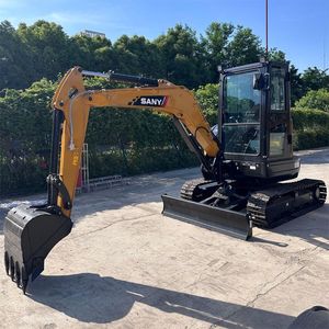 Heavy Duty <b>3</b>.5 Ton Excavator SY35U Reinforced Boom and Arm Compact Digger for Trenching - Product Image 5