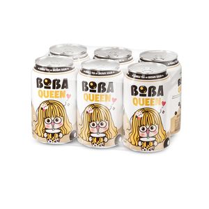 NAWON Fabricant du Vietnam Produit Thé au lait à bulles avec sucre brun 330ml en conserve Livraison rapide et qualité OEM à faible quantité minimale de commande - Product Image 2