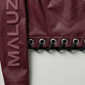 MALUZA INDUSTRIES Sudadera Corta de Lujo para Mujer, Estilo Urbano, Tendencia Europea y Americana - Product Image 2