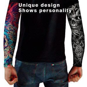Manchons de bras unisexe pour adulte, motif Gothique Démon, impression par sublimation, protection anti-UV, couverture intégrale avec compression extensible - Product Image 4