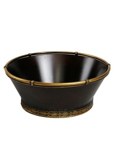 Tazón de Metal Texturizado Resistente para Ramen y Pasta en Acabado Índigo Oscuro, Moderno y Lujoso, con Nervaduras Verticales, Libre de BPA, Resistente al Calor - Product Image 6