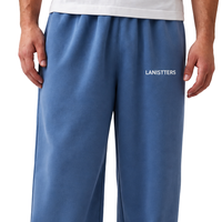 Pantalon de jogging en molleton pour homme, coupe décontractée, jambe droite, taille élastique, poches latérales, doux et épais