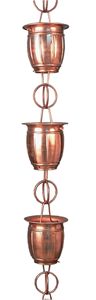 Cadena de Lluvia Geométrica Negra en Forma de Pirámide, Reemplazo Contemporáneo para Canaletas, para un Control Eficiente del Agua en Exteriores - Product Image 4